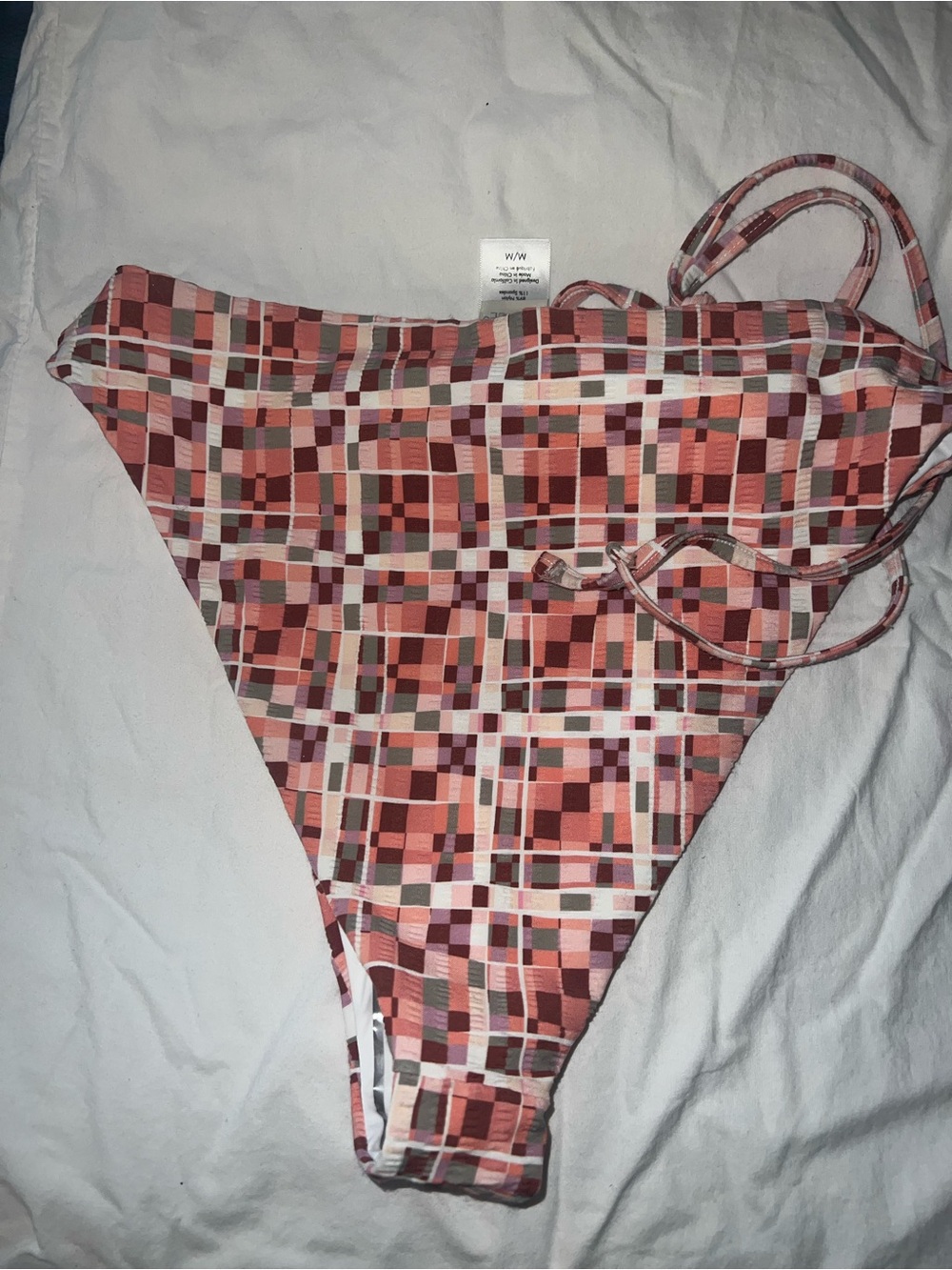 New L Space Women Anthropologie Joy Bottom Bitsy swim High Waisted sz M - Picture 5 of 5